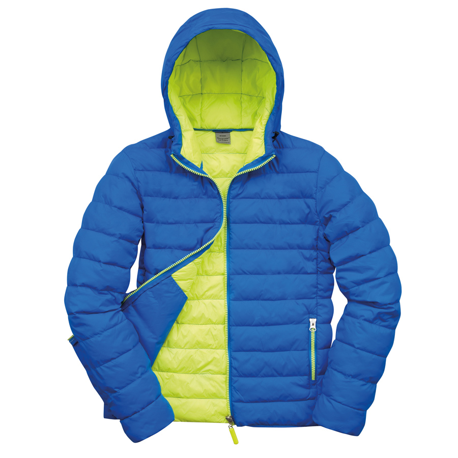 R194M-Mens Snow Bird Hooded Jacket